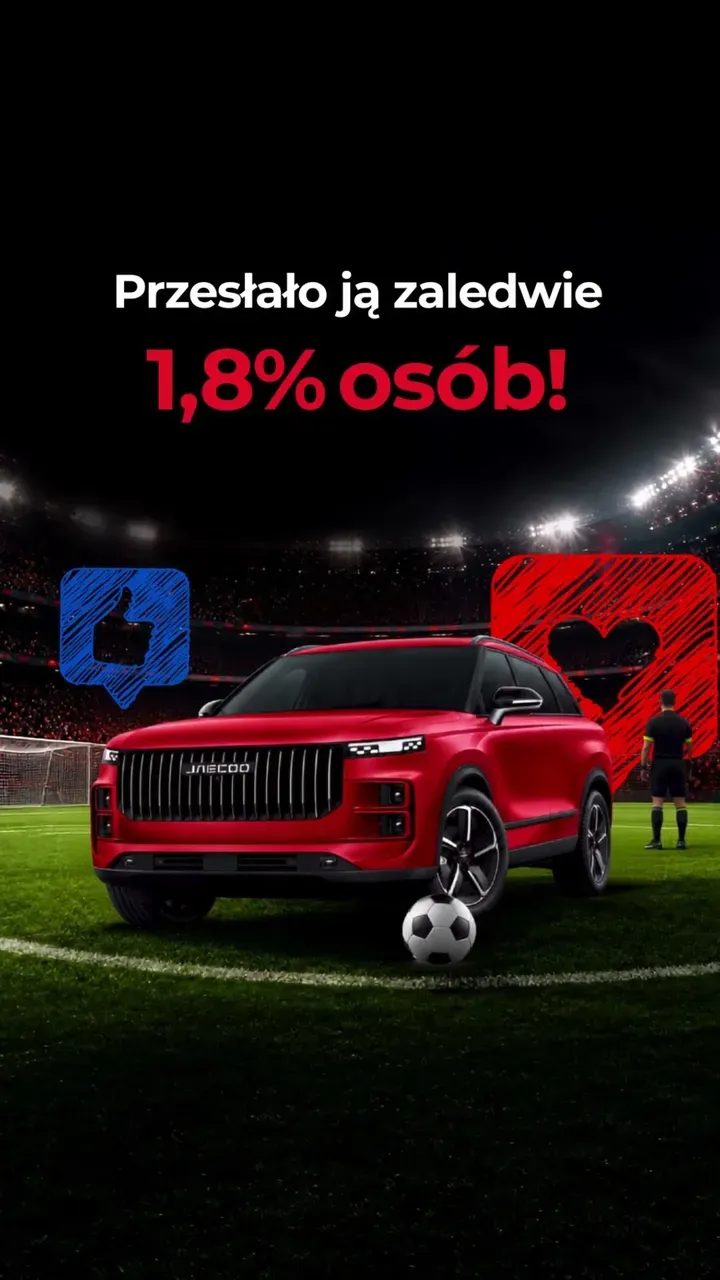 JAECOO Mundial – animacja do social media, realizacja SEZMOO